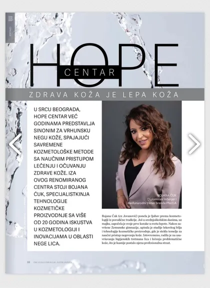 Hope Centar u medijima, isečak iz časopisa 7